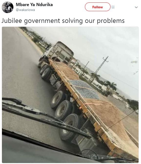 Mbare ya ndurika wakariowa follow jubilee government solving our problems
