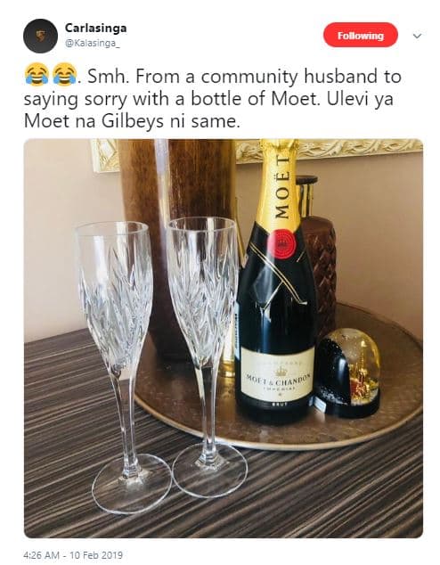 Carlasinga kalasinga following smh. from a community husband to saying sorry wit