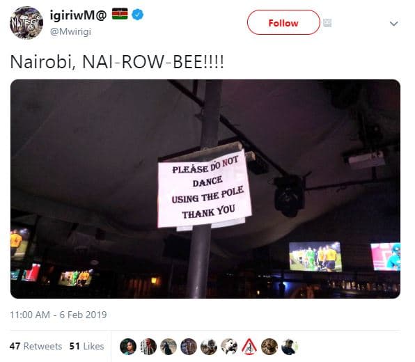 Igiriwm mwirigi follow nairobi, nairowbee!!! not plfáse do dance using the pole