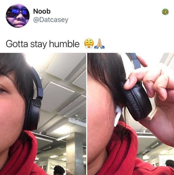 Noob datcasey gotta stay humble
