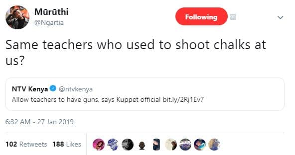 Mruthi ngartia following same teachers who used to shoot chalks at us? ntv kenya