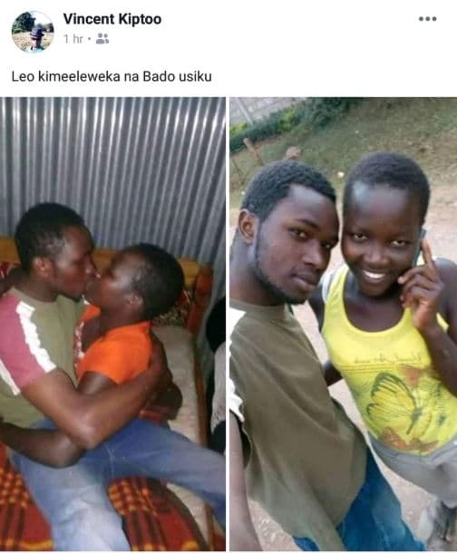 Vincent kiptoo leo kimeeleweka na bado usiku