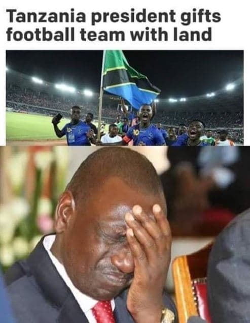 Tanzania president gifts football team with land