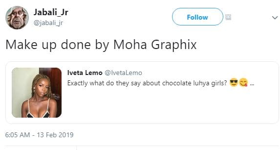 Jabali_jr jabali_jr follow make up done by moha graphix iveta lemo ivetalemo exa