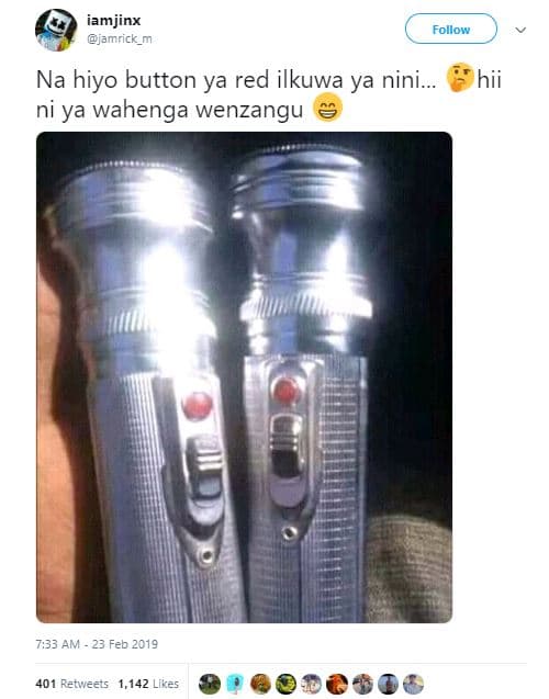 Iamjinx jamrick_m follow na hiyo button ya red ilkuwa ya nini_ hii ni ya wahenga