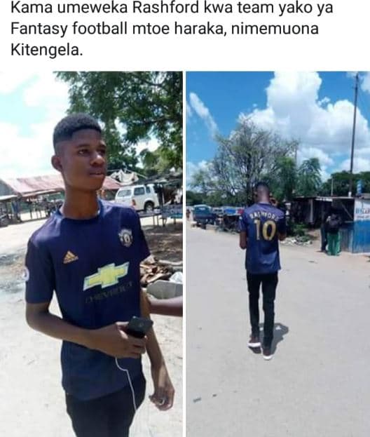 Kama umeweka rashford kwa team yako ya fantasy football mtoe haraka, nimemuona k