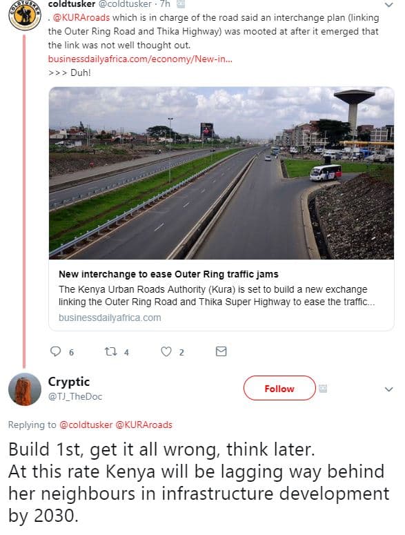 Coldtusker colotusker kuraroads which is in charge of the road said an interchan