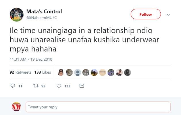 Mata's control inaheemmufc follow ile time unaingiaga in a relationship ndio huw