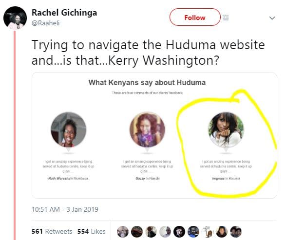 Rachel gichinga raaheli follow trying to navigate the huduma website and_is that