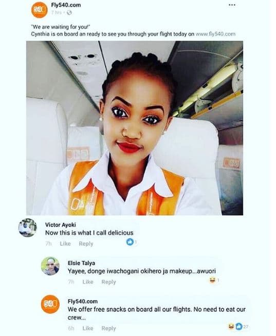 Fly540.com wean wailing cr youl cynthia on board an ready 10 see you through you