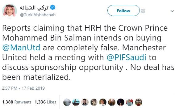 Lajl _sjj turkialshabanah follow reports claiming that hrh the crown prince moha