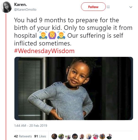 Karen. karenomollo follow you had 9 months to prepare for the birth of your kid.