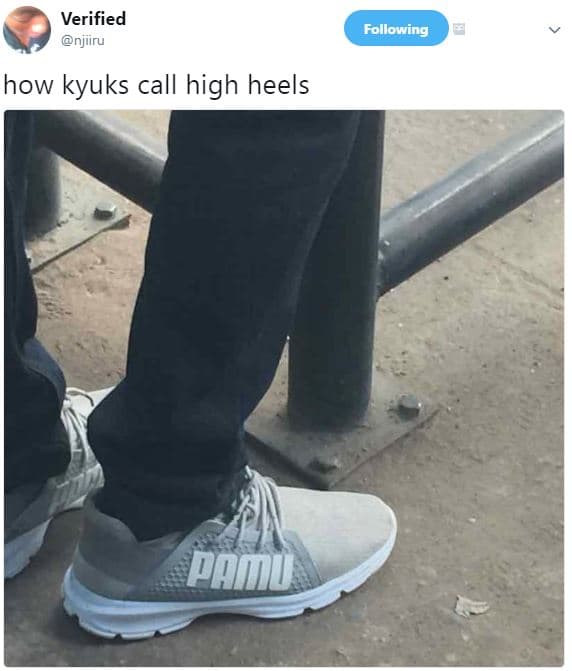 Verified njuru following how kyuks call high heels pamu