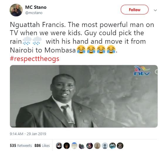 Mc stano mcstano follow nguattah francis. the most powerful man on tv when we we