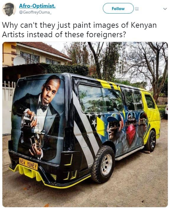 Afroqptimist follow geoffreyouma why can't they just paint images of kenyan arti