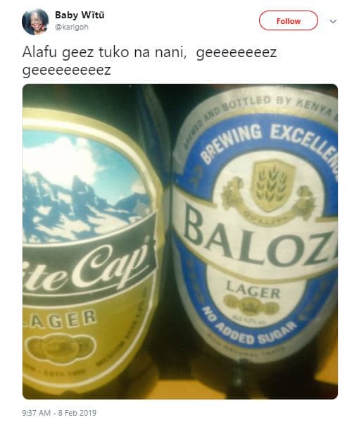 Baby witñ karigoh follow alafu geez tuko na nani geeeeeeeez geeeeeeeeez botiled