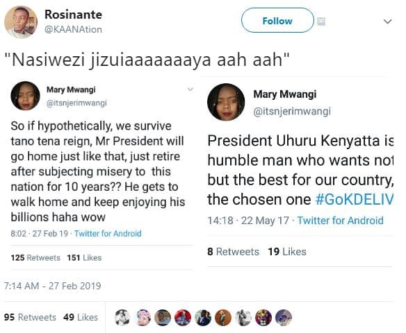 Rosinante kaanation follow nasiwezi jizuiaaaaaaaya aah aah mary mwangi mary mwan