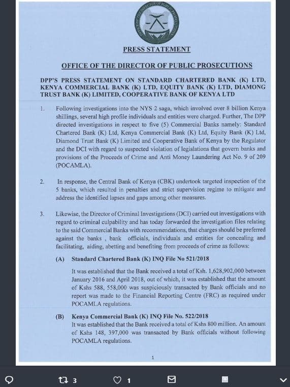 Press siatemeni office oe the director oe public prosecutions dpps press stateme