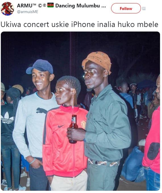 Armut armuisme dancing mulumbu follow ukiwa concert uskie iphone inalia huko mbe