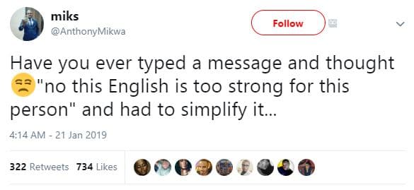 Miks anthonymikwa follow have you ever typed a message and thought no this engli