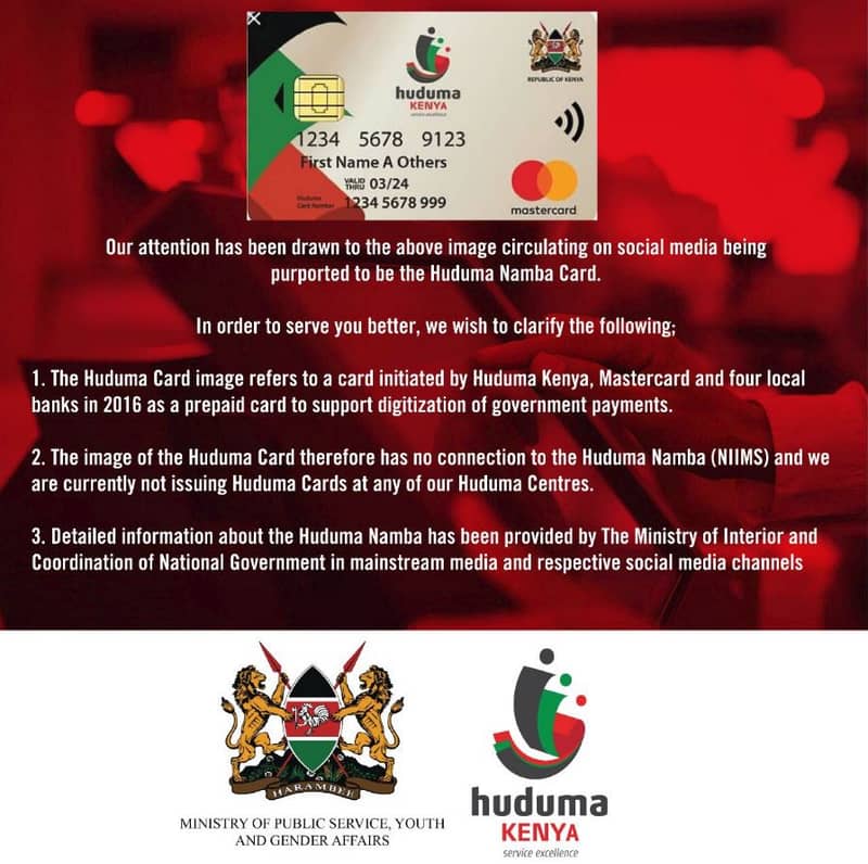Huduma kenya 234 irst name a others hn48 0324 234 999 mastercord our attention h