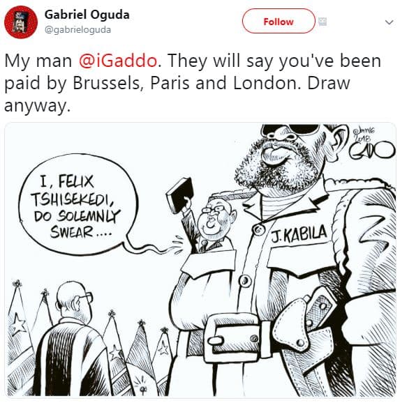 Gabriel oguda gaorieloguda follow my man igaddo. they will say you've been paid