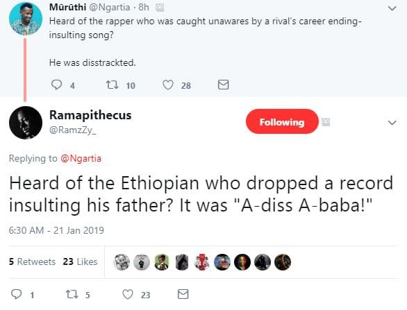 Muruthi ngartia heard of the rapper who was caught unawares by rivals career end