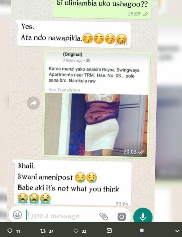 81 uliniambia uko ushagoo?? 1959 yes. ata ndo nawapikia original hours 09o kama