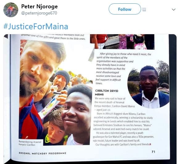 Peter njoroge peternjoroge670 follow justiceformaina goiner 014 06n5f2s 'mdensoo