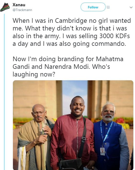 Xanau trackmann follow when was in cambridge no girl wanted me. what they didn't