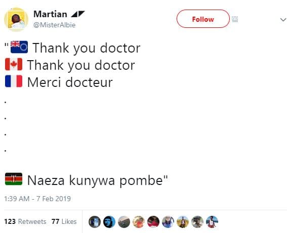 Martian misteralbie follow thank you doctor thank you doctor merci docteur naeza