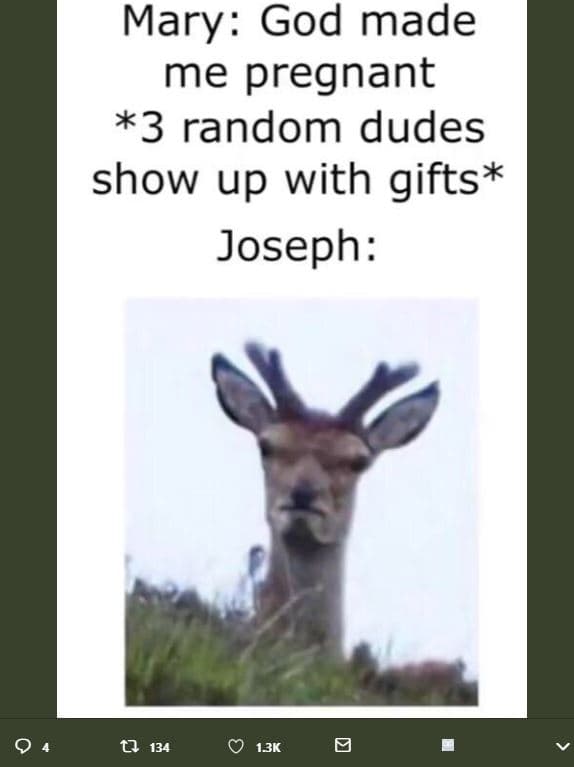 Mary god made me pregnant 3 random dudes show up with gifts joseph 9 0 134 0 13k