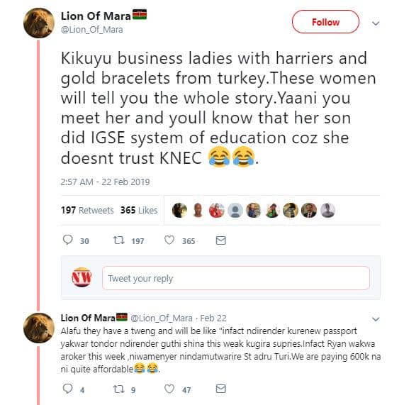 Lion of mara lion_of_mara follow kikuyu business ladies with harriers and gold b