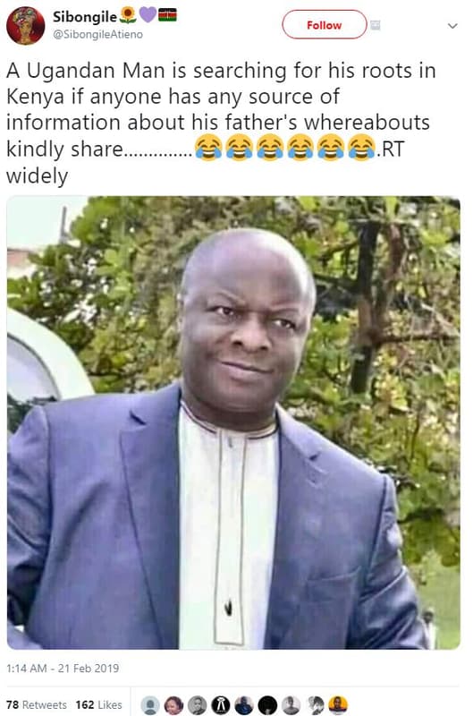 Sibongile sibongileatieno follow ugandan man is searching for his roots in kenya