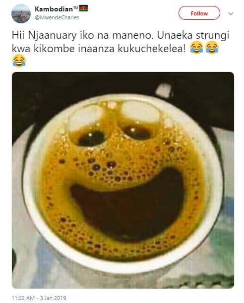 Kambodian mwenoecharles follow hii njaanuary iko na maneno. unaeka strungi kwa k