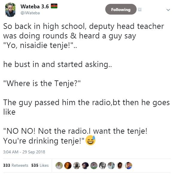 Wateba 3.6 iwateba following so back in high school, deputy head teacher was doi