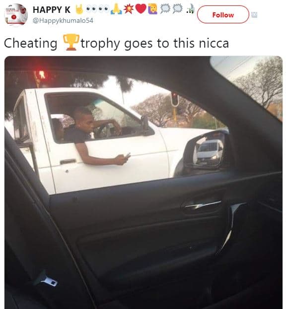 Happy k happykhumalo54 follow cheating trophy goes to this nicca