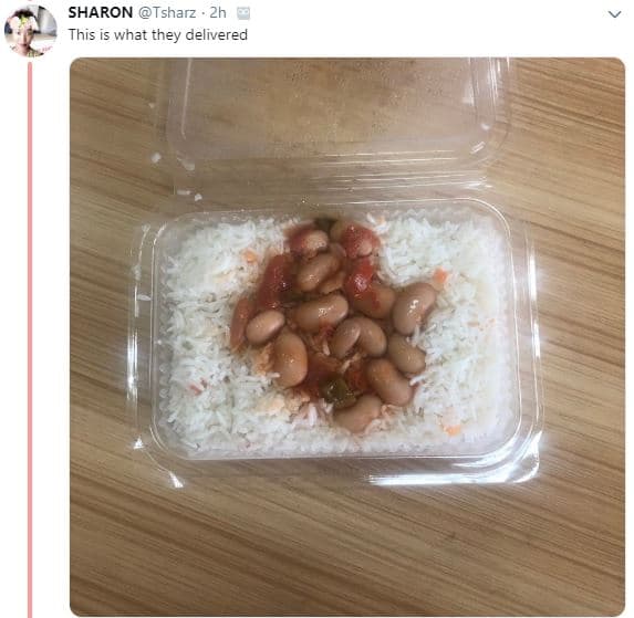 Sharon tsharz this is what they delivered