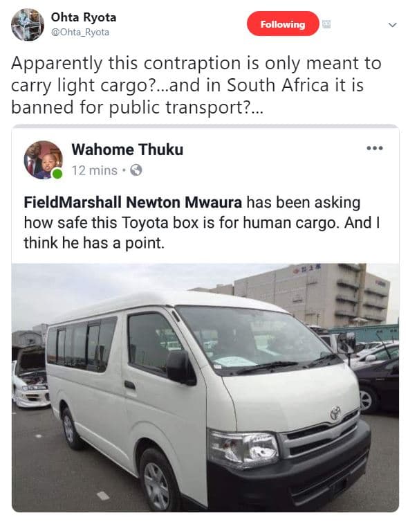 Ohta ryota ohta_ryota following apparently this contraption is only meant to car