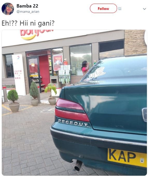 Bamba 22 mama_arian follow eh!?? hii ni gani? doijv 2egeout kap