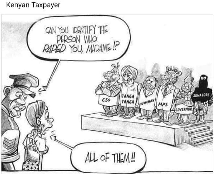 Kenyan taxpayer can yu idfntify t5 prrson wllo paped 6u, 7mdame !? ianga jtanga