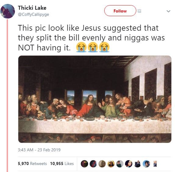 Thicki lake coffycallipyge follow this pic look like jesus suggested that they s