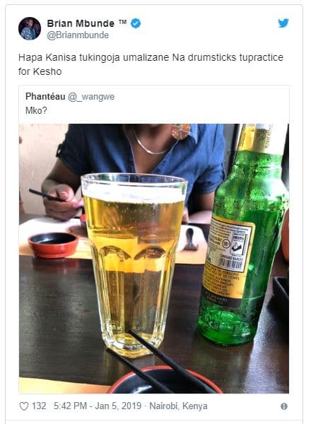 Brian mbunde brianmbunde hapa kanisa tukingoja umalizane na drumsticks tupractic