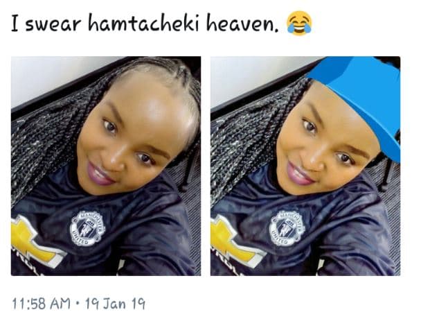 I swear hamtacheki heaven 11,58 am 19 jan 19