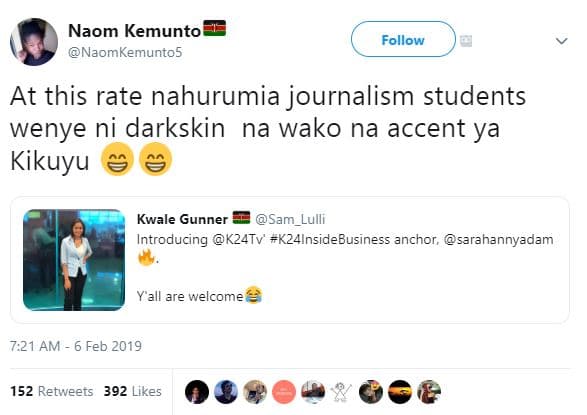 Naom kemunto naomkemuntos follow at this rate nahurumia journalism students weny