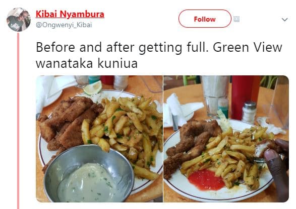 Kibai nyambura ongwenyi_kibai follow before and after getting full. green view w