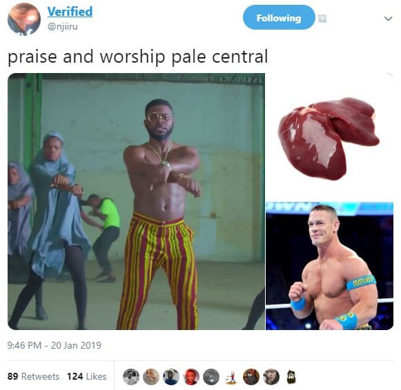 Verified njiiru following praise and worship pale central 9,46 pm 20 jan 89 retw