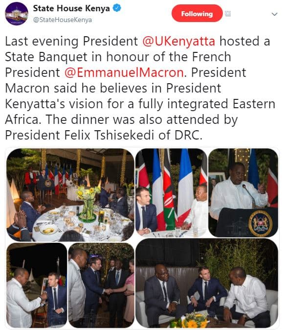 State house kenya statehousekenya following last evening president ukenyatta hos