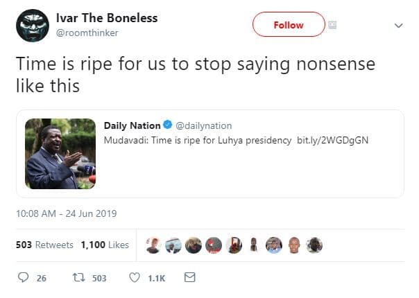 Ivar the boneless roomthinker follow time is ripe for us to stop saying nonsense