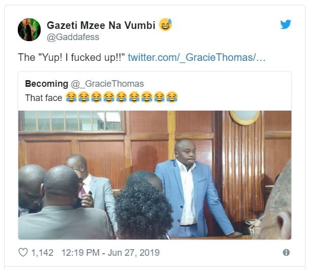 Gazeti mzee na vumbi gaddafess the yup! fucked up!! twitter coml_graciethomasl b